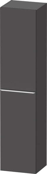 DURAVIT D-Neo Hochschrank 400x360x1760 mm, 1 Tür links, Eiche Schwarz – Matt, Soft-Close