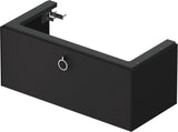DURAVIT White Tulip Waschtischunterbau 984 mm, 1 Auszug, wandhängend, weiß seidenmatt, mit Griff