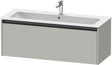 DURAVIT Ketho.2 Waschtischunterbau 1210 mm betongrau matt, wandhängend, 1 Auszug