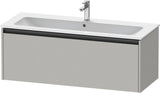 DURAVIT Ketho.2 Waschtischunterbau 1210 mm betongrau matt, wandhängend, 1 Auszug