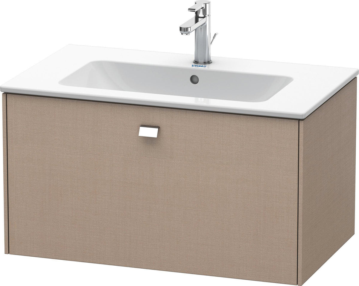 Duravit Brioso Waschtischunterbau 620 mm betongrau matt mit 1 Auszug und Soft-Close