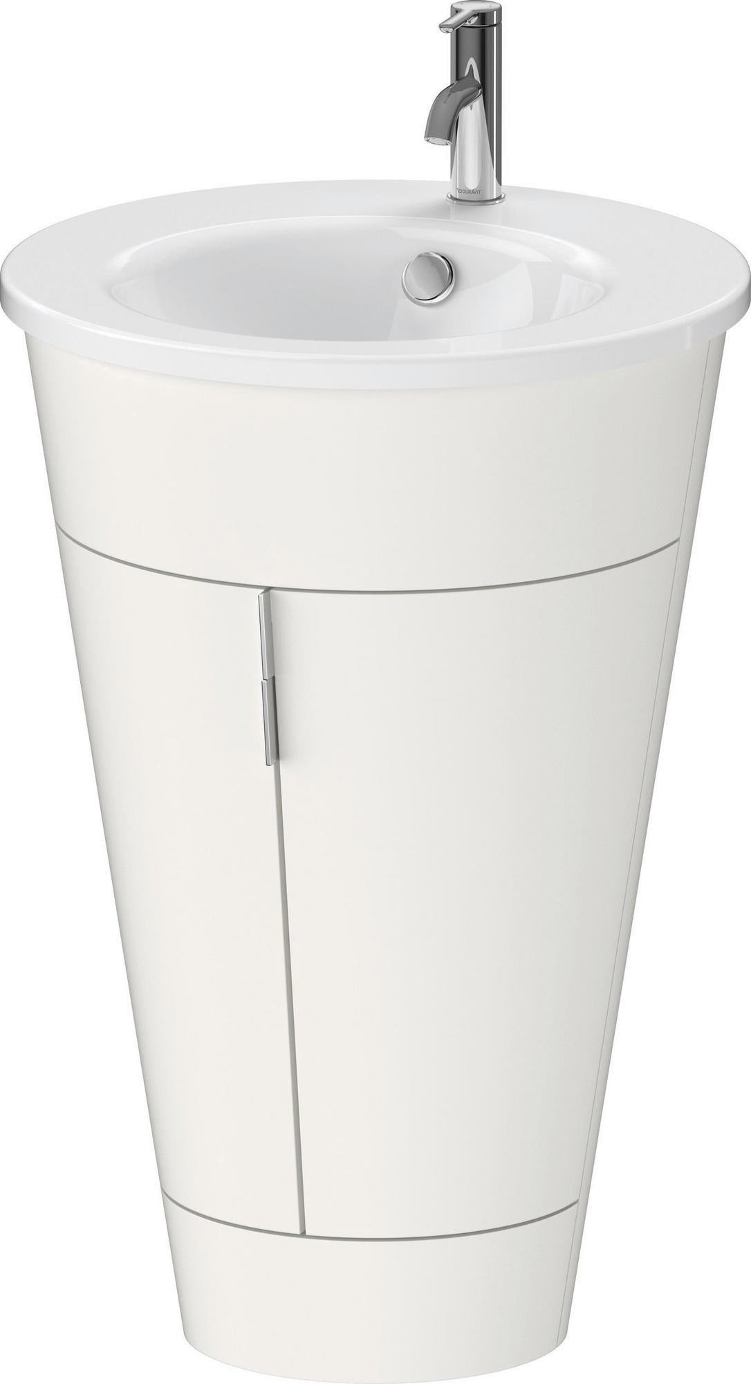 DURAVIT Waschtischunterbau Starck 1 bodenstehend 560 mm amerikanisch nussbaum, 2 Türen