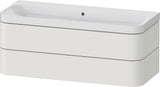Duravit Happy D.2 Waschtischset 1175 mm wandhängend mit Tip-on Technik und Soft-Close