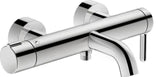 DURAVIT C.1 Einhebel-Wannenmischer Aufputz – Keramikmischsystem, Schwarz Matt, 189,5 mm