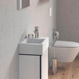 Duravit L-Cube Waschtischunterbau 364 mm betongrau matt, 1 Tür rechts, wandhängend