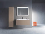 Duravit Hochschrank L-Cube 243x400x1760mm, 1 Tür links, Leinen – Wandhängend mit Soft-Close