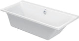 Duravit P3 Comforts Einbau-Badewanne 1700x750 mm Weiß, Ecke rechts, mit Überlauf