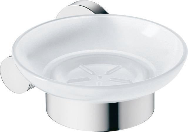 Duravit D-Code Seifenschale Pos Rechts Chrom – 120 x 137 x 53 mm, Eckmontage