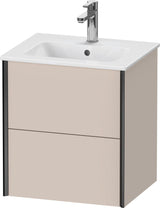 DURAVIT XViu Waschtischunterbau wandhängend 510 mm mit 2 Schubkästen und Tip-on Technik