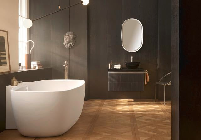 DURAVIT Wave Einhebel-Waschtischmischer XL Bronze Gebürstet ohne Zugstange