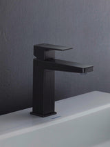 DURAVIT Manhattan Einhebel-Waschtischmischer M Chrom – ohne Zugstange, Keramikmischsystem, 129 mm Auslauf