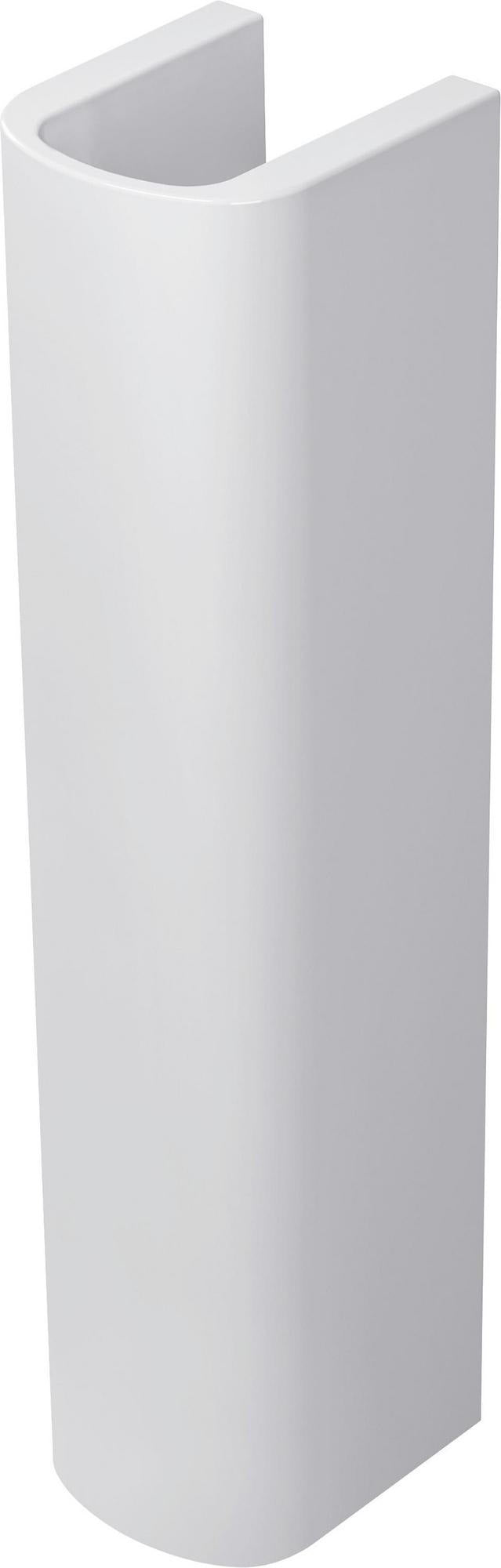 Duravit Standsäule D-Neo aus Keramik – 190 x 170 x 720 mm, bodenstehend, Weiß