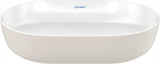 DURAVIT Aufsatzbecken Luv 600 mm Weiß WonderGliss ohne Überlauf