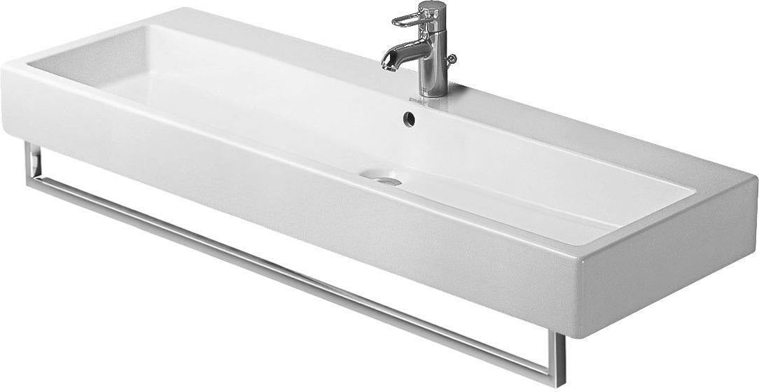 DURAVIT Handtuchhalter Universal Chrom 1150 mm – Wandmontage am Waschtisch