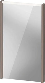 DURAVIT D-Code 2.0 Spiegel 400x700 mm mit LED-Beleuchtung, Basalt Matt