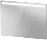 DURAVIT Luv Spiegel 800x1200 mm mit Lichtfeld, Dimmer und Spiegelheizung – Wandmontage