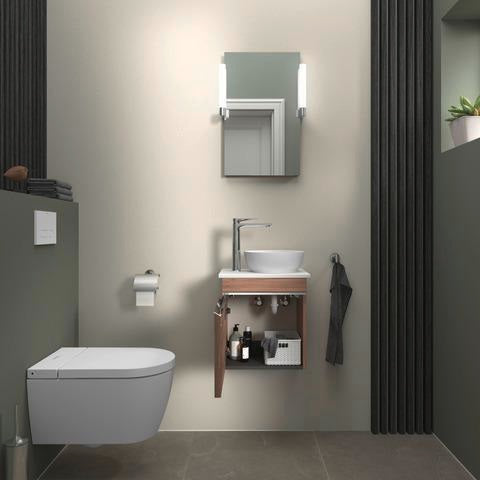 DURAVIT Sivida Spiegel 450x650x36 mm mit LED-Beleuchtung, Dimmfunktion und Sensorschalter – Wandmontage
