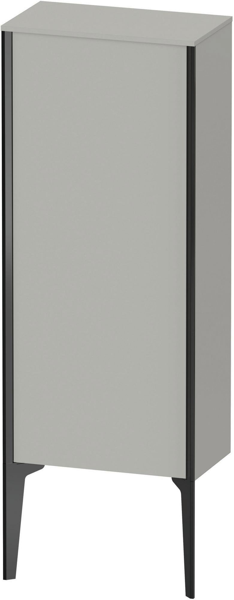 Duravit Halbhochschrank XViu 890x400x240 mm rechts betongrau matt mit Tip-on