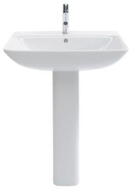 DURAVIT Standsäule ME by Starck aus Sanitärkeramik, weiß, 735 mm – rechteckig, bodenstehend