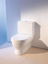 DURAVIT WC-Sitz Starck 3 mit Absenkautomatik, Scharniere Edelstahl, weiß