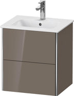 Mitteldichte Faserplatte (MDF) / grau / Flannel Grey Hochglanz