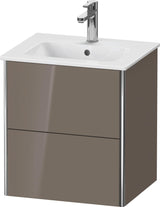 Duravit XSquare Waschtischunterbau wandhängend, 2 Schubkästen, Weiß Matt