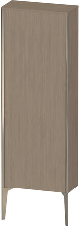 DURAVIT XViu Halbhochschrank 1330 mm Eiche Terra mit Tip-on Technik und Soft-Close