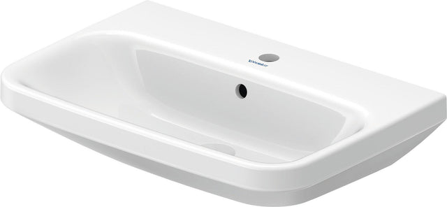 DURAVIT DuraStyle Waschtisch 650 mm mit Überlauf, 1 Hahnloch, wandhängend, weiß