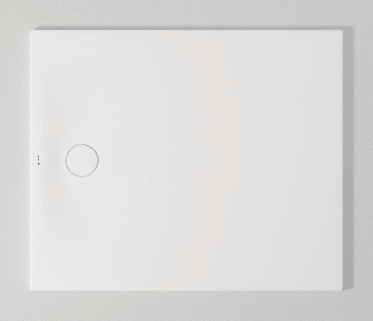 DURAVIT Tempano Duschwanne 900x750x40 mm Weiß mit Antislip – rechteckig, flacher Einbau