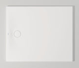 DURAVIT Tempano Duschwanne 900x750x40 mm Weiß mit Antislip – rechteckig, flacher Einbau