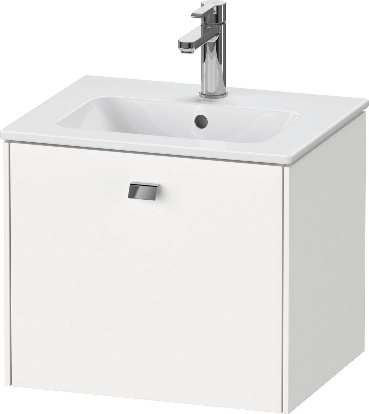 DURAVIT Waschtischunterbau Brioso 520 mm wandhängend weiß matt mit 1 Auszug und Soft-Close