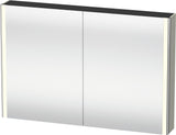 DURAVIT XSquare Spiegelschrank 1200 mm mit LED-Beleuchtung, 2 Türen und Soft-Close