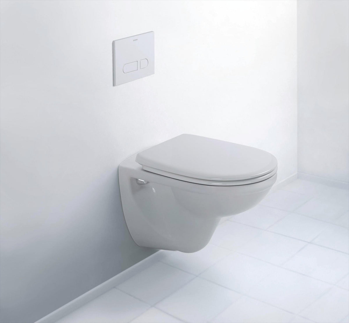 Duravit Wand-WC D-Code basic 560 mm Tiefspüler weiß mit HygieneGlaze