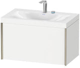 DURAVIT XVIU Waschtischunterbau 800 mm mit Viu Pro Keramik & c-bonded Technik