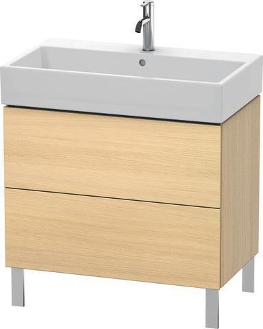 Duravit L-Cube Waschtischunterbau 784 mm Amerikanisch Nussbaum für Vero Air