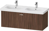 Duravit XBase Waschtischunterbau wandhängend 600 mm, 1 Auszug, weiß matt – montiert