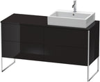 schwarz hochglanz / Mitteldichte Faserplatte (MDF) / schwarz