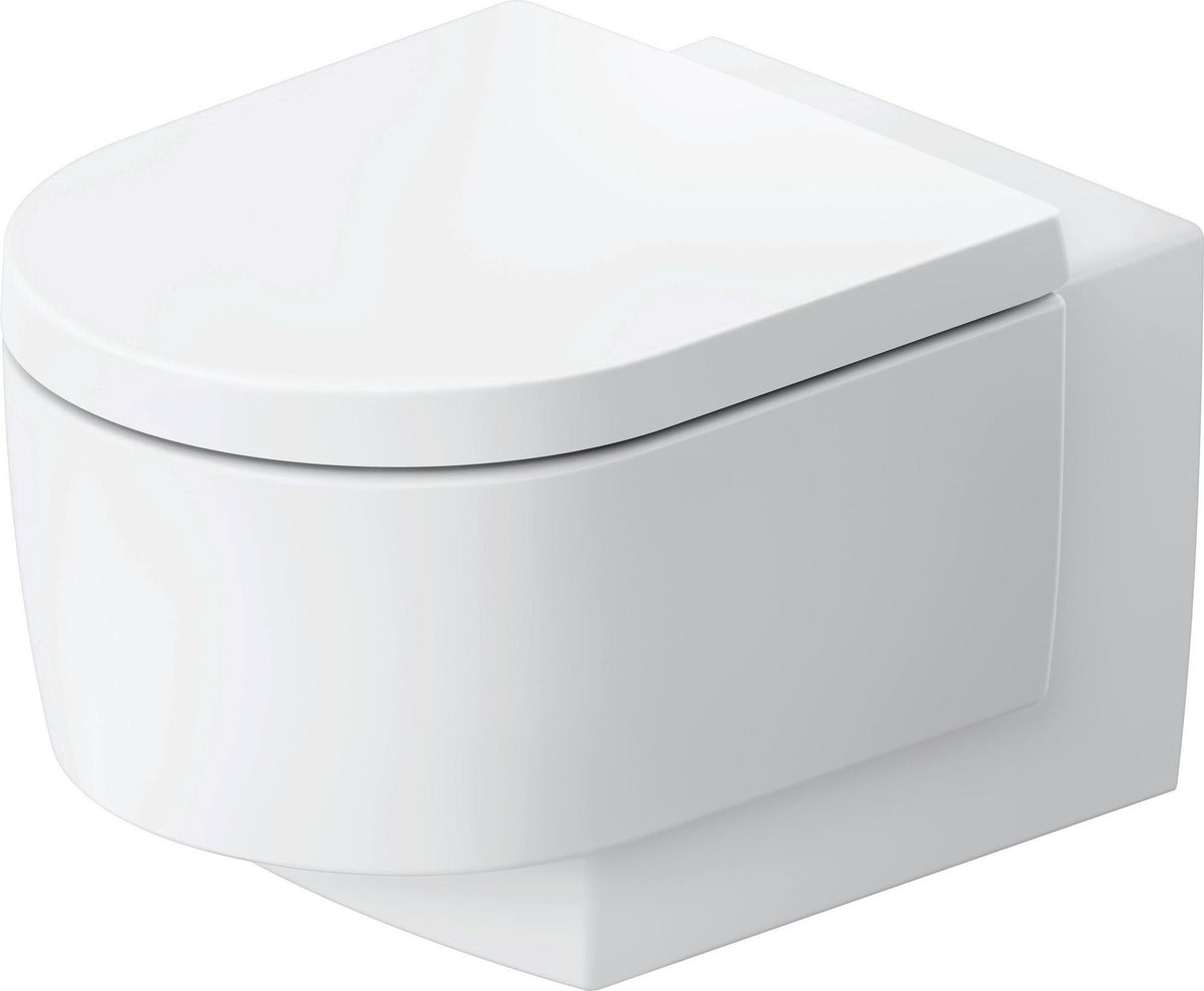 DURAVIT Balcoon Wand-WC 370x540mm spülrandlos Rimless DuraShield Weiß Hochglanz