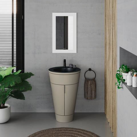 DURAVIT White Tulip WT7060 Spiegel 750 mm mit Beleuchtung, Heizung & Sensorschalter von Philippe Starck