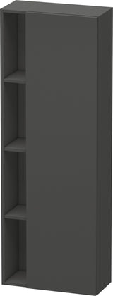 DURAVIT DuraStyle Hochschrank 1400 mm, 1 Tür links, weiß matt – wandhängend mit Soft-Close