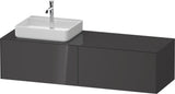 DURAVIT White Tulip Konsolen-Waschtischunterbau 1600 mm wandhängend, 2 Auszüge, weiß seidenmatt