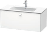 Duravit Brioso Waschtischunterbau 620 mm betongrau matt mit 1 Auszug und Soft-Close