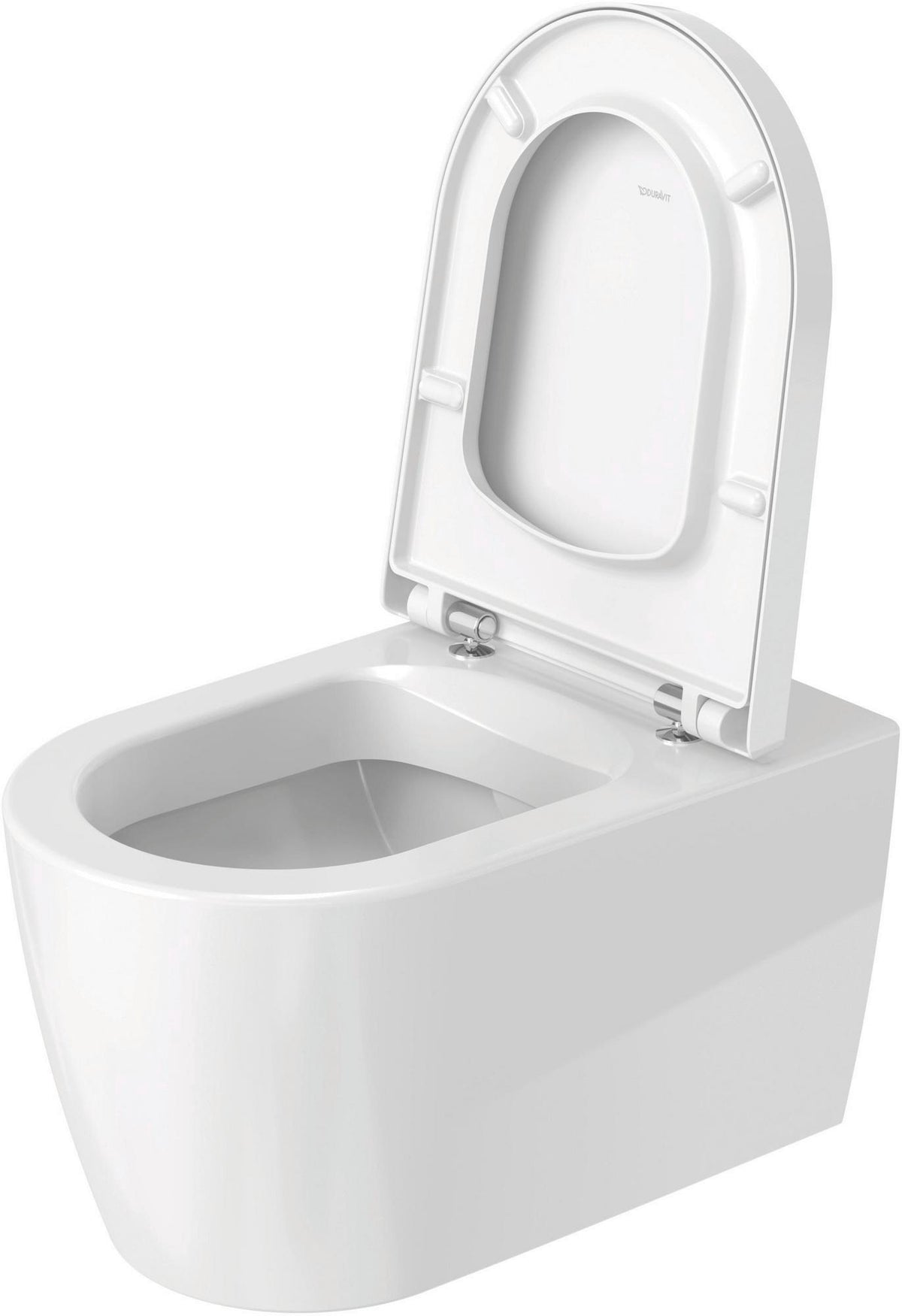 Duravit Wand-WC ME by Starck 570 mm Weiß Seidenmatt Tiefspüler mit WonderGliss