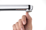 DURAVIT B.2 Einhebel-Waschtischmischer Chrom, 138,5 mm Ausladung, ohne Zugstange