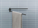 DURAVIT D-Code Handtuchhalter 2-armig schwenkbar 447 mm Chrom