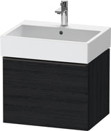 DURAVIT D-Neo Waschtischunterbau 584 mm wandhängend mit 1 Auszug, Griff Bronze, Weiß Matt
