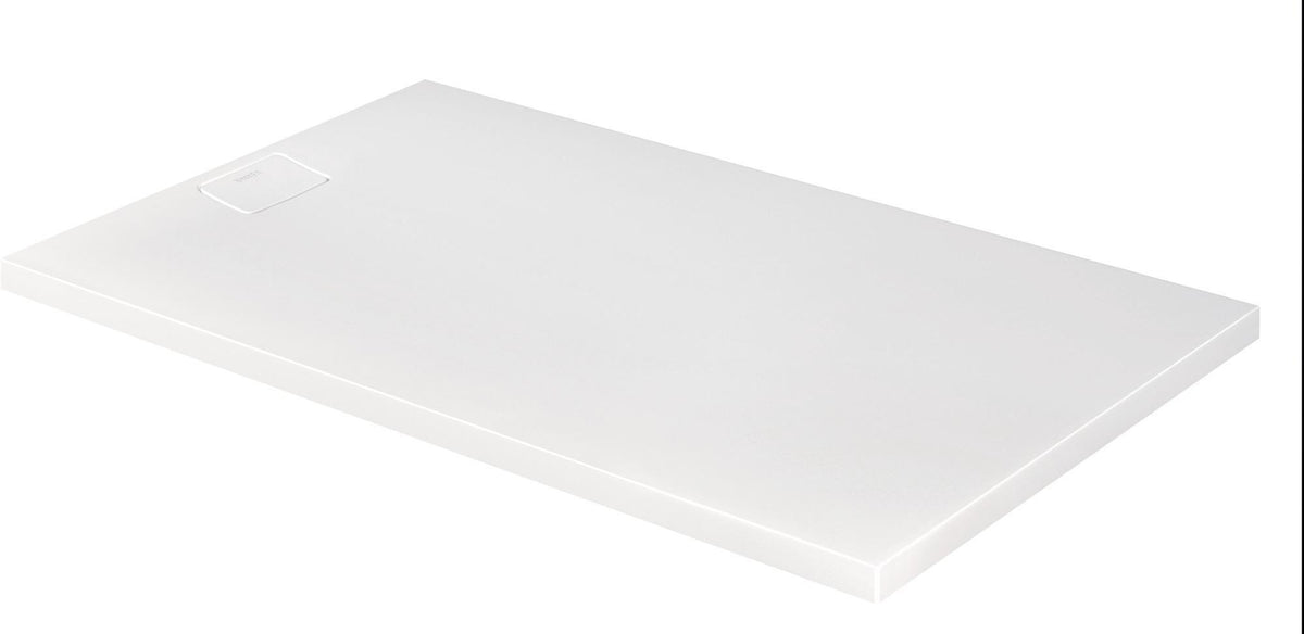 DURAVIT Stonetto Duschwanne 1400x800x50 mm Mineralguss Weiß Matt – Bodenbündig & Rutschhemmend