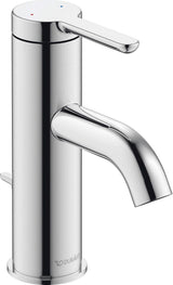 DURAVIT C.1 Einhebel-Waschtischmischer S mit Zugstange, Schwarz Matt