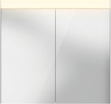 DURAVIT Spiegelschrank BETTER mit LED-Beleuchtung, 760 mm, Anschlag links, Front- und Innenspiegel