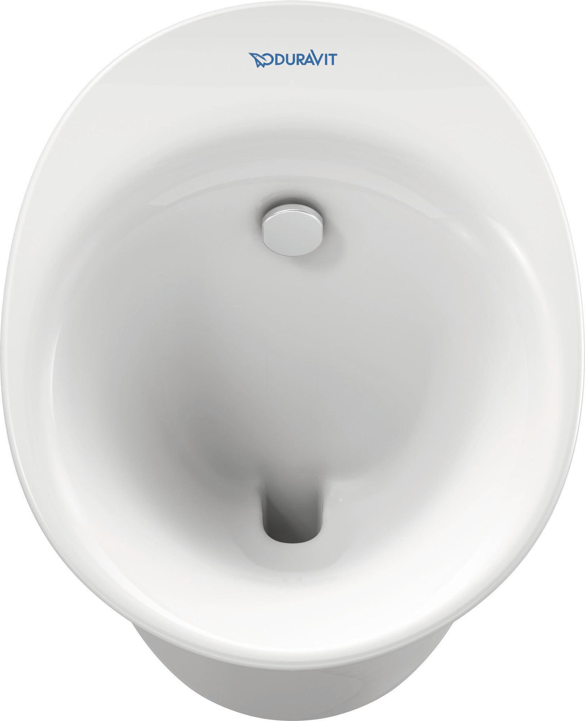 DURAVIT Urinal White Tulip von Philippe Starck, spülrandlos, weiß, mit Spüldüse & Befestigungsmaterial